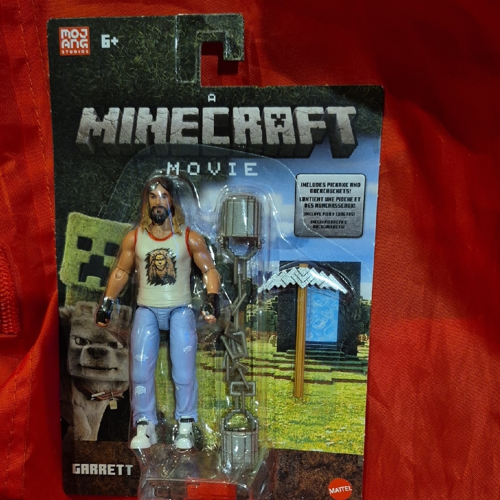 NEW'--Mattel Minecraft Movie Figure with Accessories